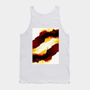 Red Isolation Tank Top